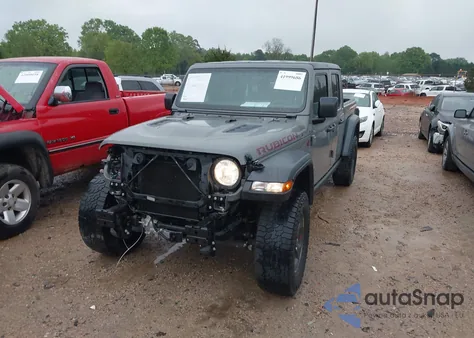 2021 Jeep Gladiator Rubicon 4X4 из США, поврежденный, VIN 1C6JJTBG4ML534689